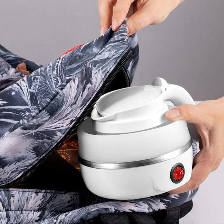 FlexiBoil Reise-Wasserkocher kocht Wasser für Tee/Kaffee. Elektrischer Camping-Wasserkocher, vielseitig.