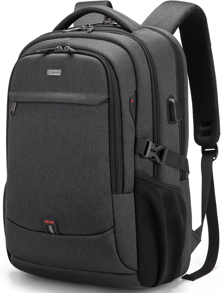 Wasserdichter Reiserucksack mit USB-Ladefunktion und sicherem Laptop-Stauraum.
