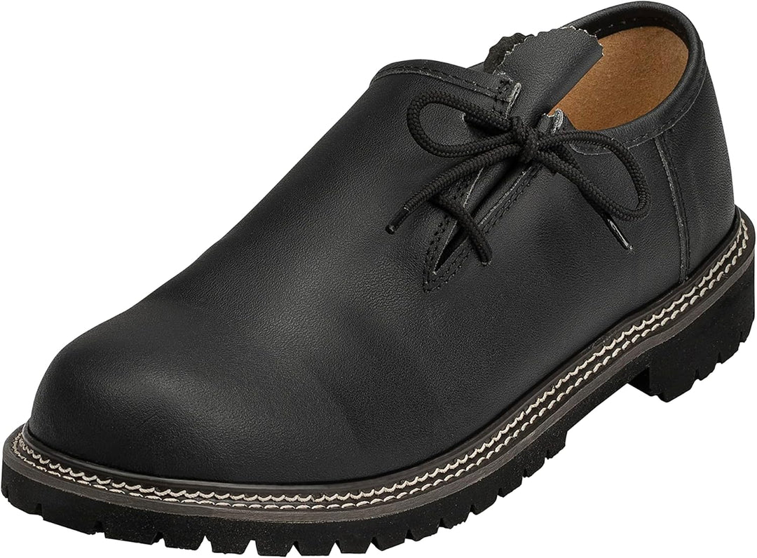 Klassische Herren Haferlschuhe Wildleder, festlich & bequem, optimal für Trachtenmode.