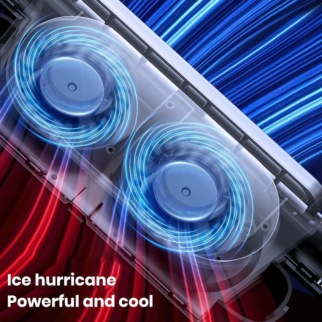 Flügelloser USB Autoventilator, 3 Geschw., für Kopfstütze. Bietet Kühlung im Sommer, wichtiges Fahrzeug Zubehör.