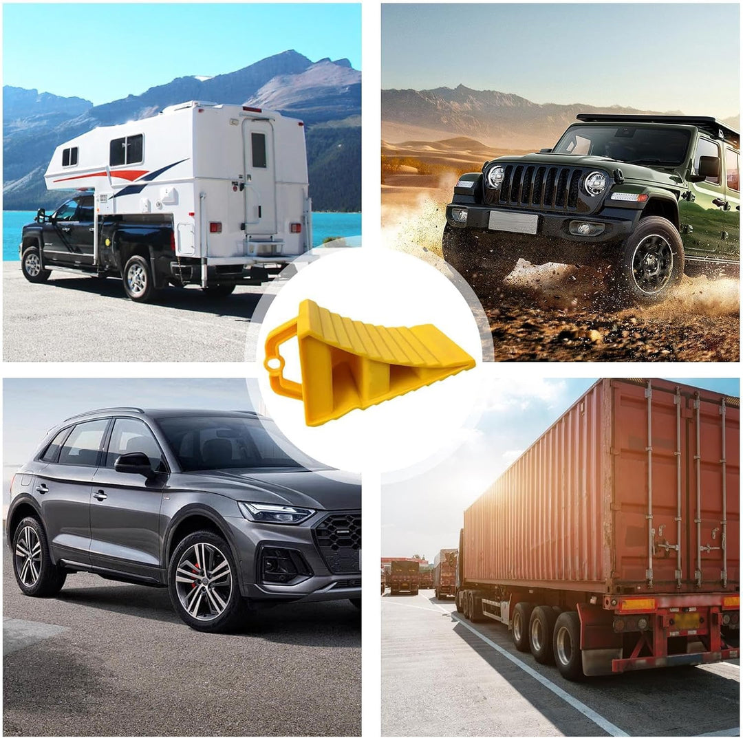 Robuste Griptura Radkeile für schwere LKW und große Anhänger. Maximale Stabilität & Sicherheit beim Abstellen.