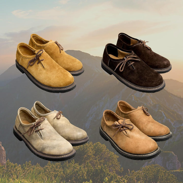 Komfortable Trachtenschuhe für Herren, Haferlschuhe im authentischen Design.