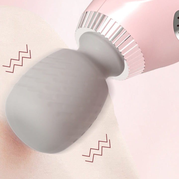 USB-aufladbares elektrisches Handmassagegerät; löst Verspannungen, fördert Wellness & Entspannung, kompakt.