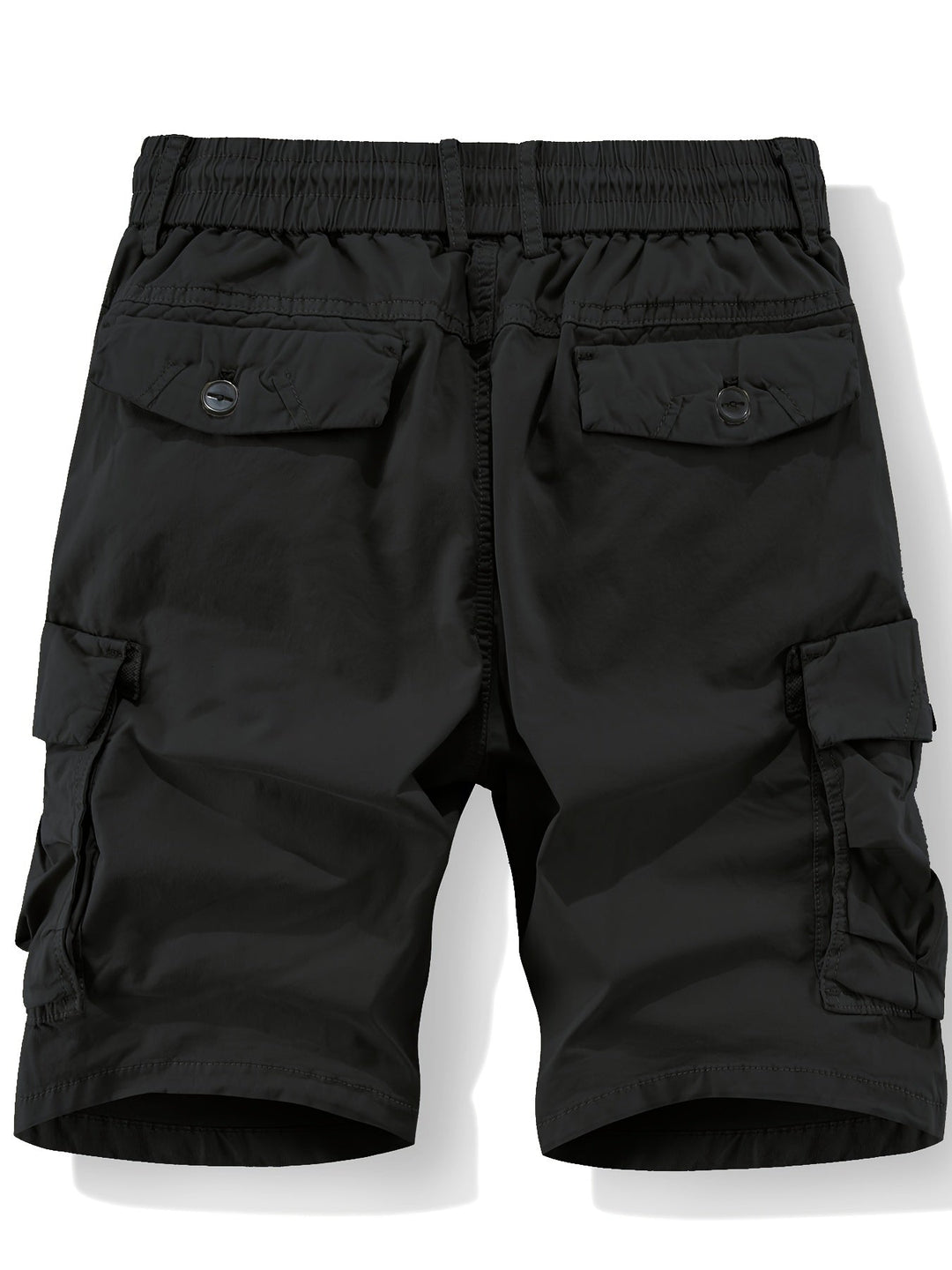 Vielseitige Männerkleidung: Bequeme Cargoshorts mit Kordelzug, optimal für Freizeit & sportliche Aktivitäten.