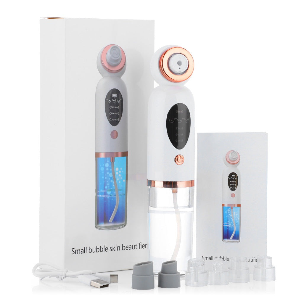 Hochwertiges Hydrodermabrasion Hautpflegegerät für Damen. Effektive Gesichtsreinigung gegen Mitesser & Unreinheiten.