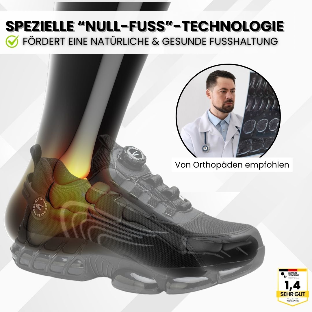 Herren Sicherheitsschuhe mit Stahlkappe & durchtrittsicherer Sohle, optimaler Schutz & Komfort.