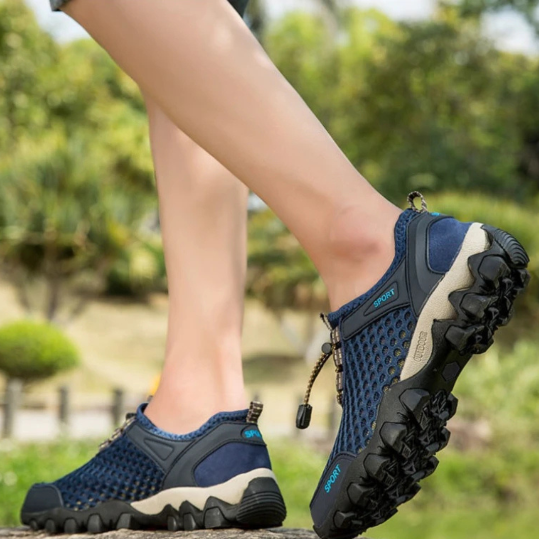 Herren Waverun Aquaschuh im Detail. Schnelltrocknend & atmungsaktiv für Wassersport & Strand.