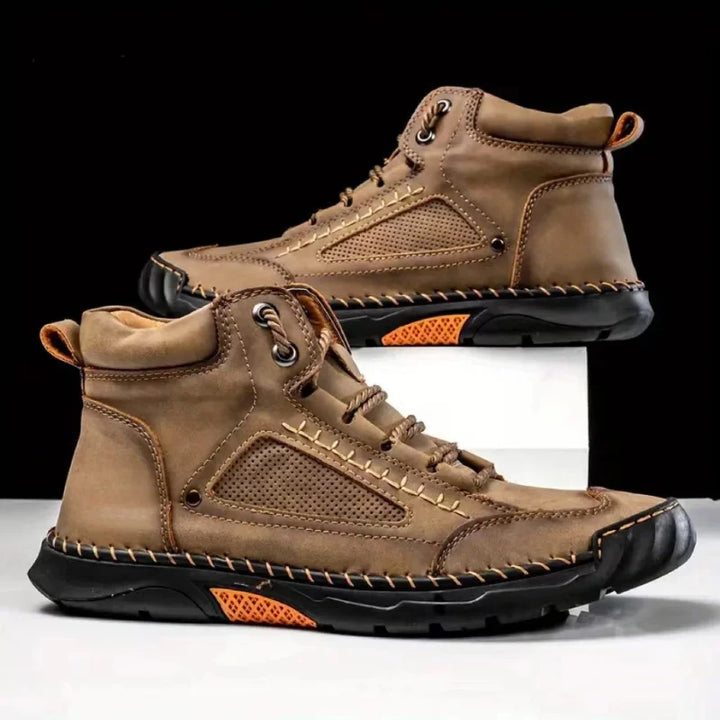 Vielseitige Herrenschuhe: Business-Look mit orthopädischem Komfort & sicherer, rutschfester Sohle.