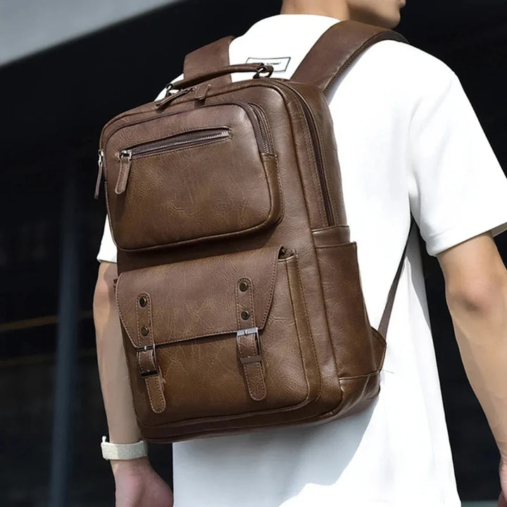 Hochwertiger Tagesrucksack 25L, wasserabweisend. Eleganter Unisex Rucksack mit viel Platz für Business & Freizeit.