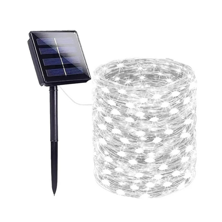 30m Solar Lichterkette, ideal für Partybeleuchtung, Garten & Terrasse, wetterfeste LED Outdoor Dekoration.