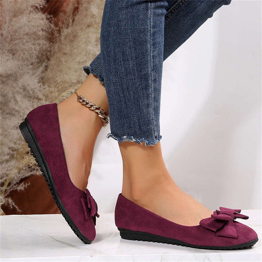 Detailansicht der unterstützenden Sohle der Damen Orthopädischen Loafer, optimiert für Komfort & Stabilität.