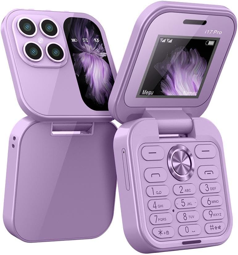 FlipLite Klapptelefon: Dual-SIM-Funktion ermöglicht flexible Kommunikation mit zwei Nummern.