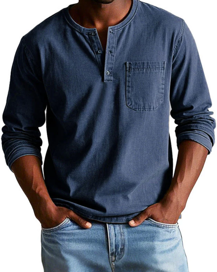 Farbenfrohes Herren Retro Polo-Shirt: Stilvolles Design, komfortabel für Frühling & Sommer. Smart-Casual Freizeitmode.