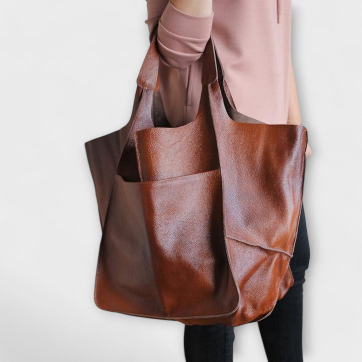 Unisex Handtasche im Oversize-Format, stilvoll & vielseitig für jede Gelegenheit.