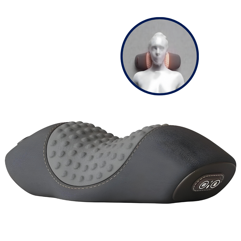 Unisex RelaxNeck Pro Nacken- & Schultermassagegerät für tiefe Muskelentspannung und Schmerzlinderung.