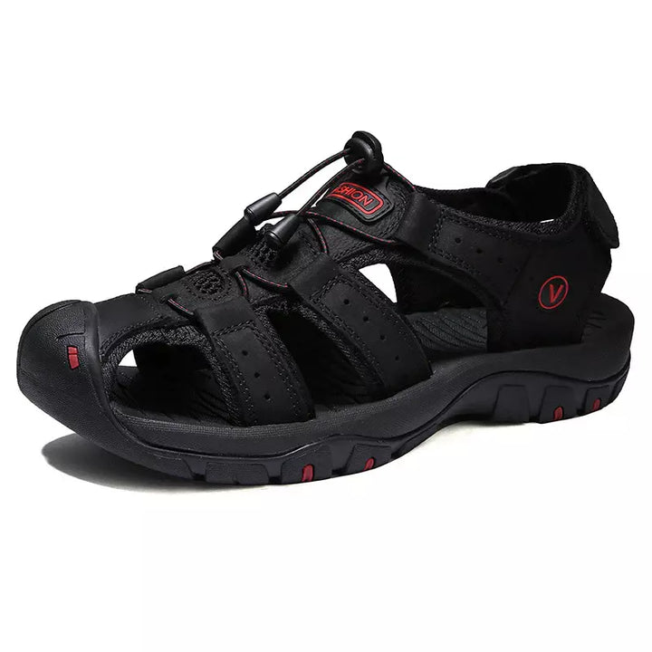 Herren Sandalen mit orthopädischer Unterstützung, All-Terrain-Tauglichkeit für maximalen Komfort und Halt.