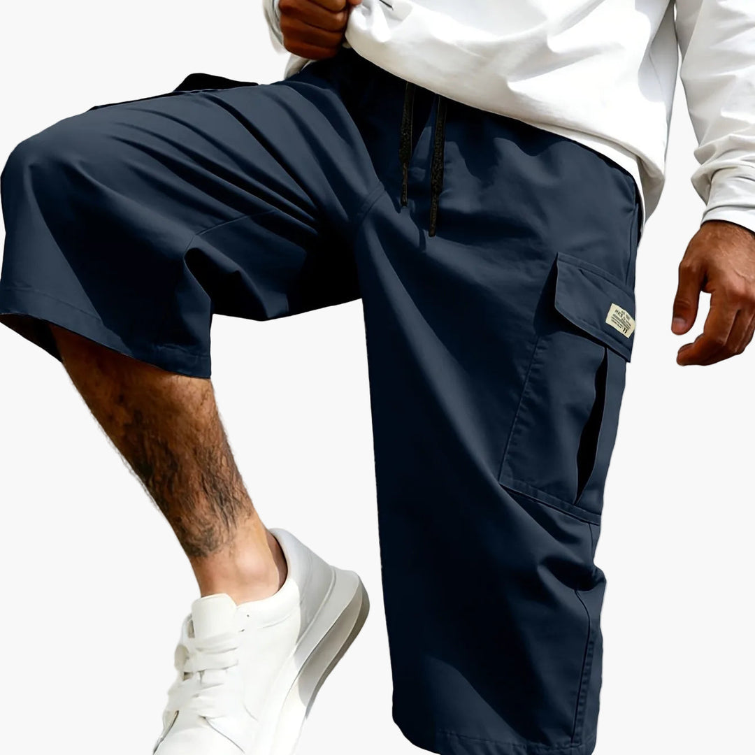 Vielseitige Herren Streetwear Shorts, Cargo-Stil, perfekt für Freizeit & Alltag im Sommer.