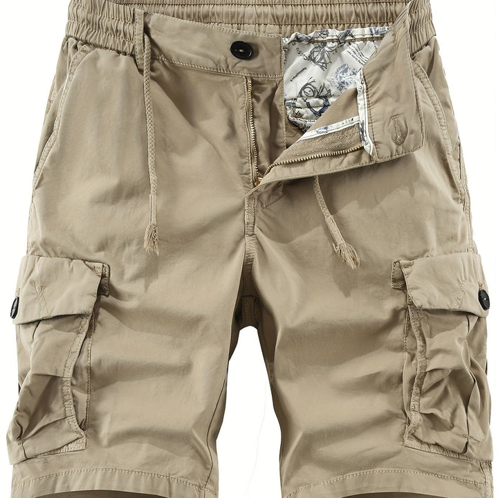 Der Allrounder für den Sommer: Strapazierfähige Herren Cargoshorts, funktional und modisch.