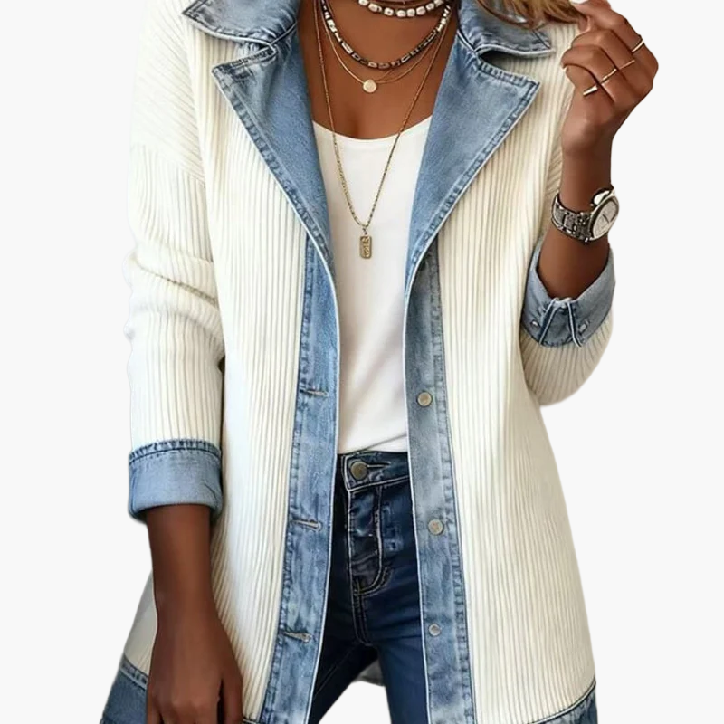 Eleganter Damen Blazer mit Ein-Knopf, perfekt für Frühling & Sommer Garderobe, vielseitig.