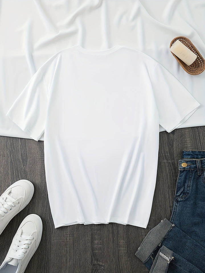 Bequemes Damen T-Shirt mit 'PEW PEW MADAFaKAS!' Katzenmotiv. Humorvolles Statement Shirt für den Alltag.