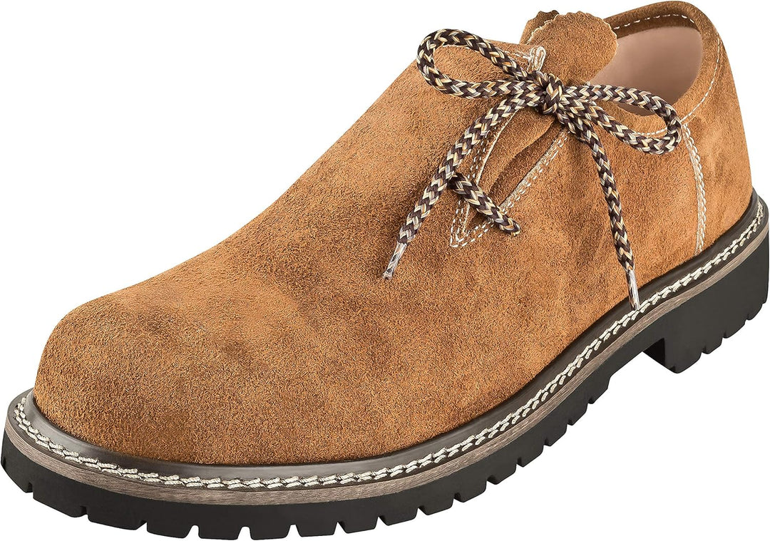 Herren Haferlschuhe Wildleder für Oktoberfest & Freizeit, traditionell & bequem.