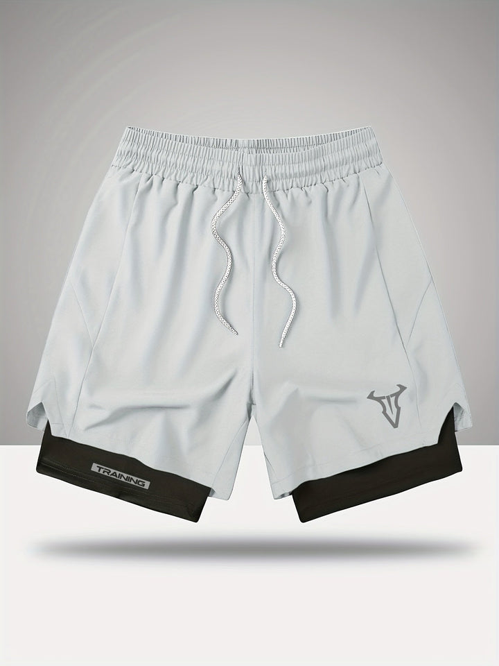 Robuste Herren Sportshorts, ideal für hohe Performance im Fitnessstudio.
