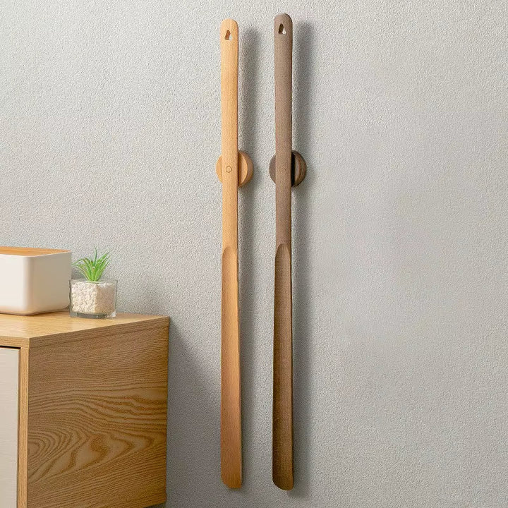Ergonomischer Schuhanzieher für Damen & Herren; praktische Anziehhilfe im Alltag.