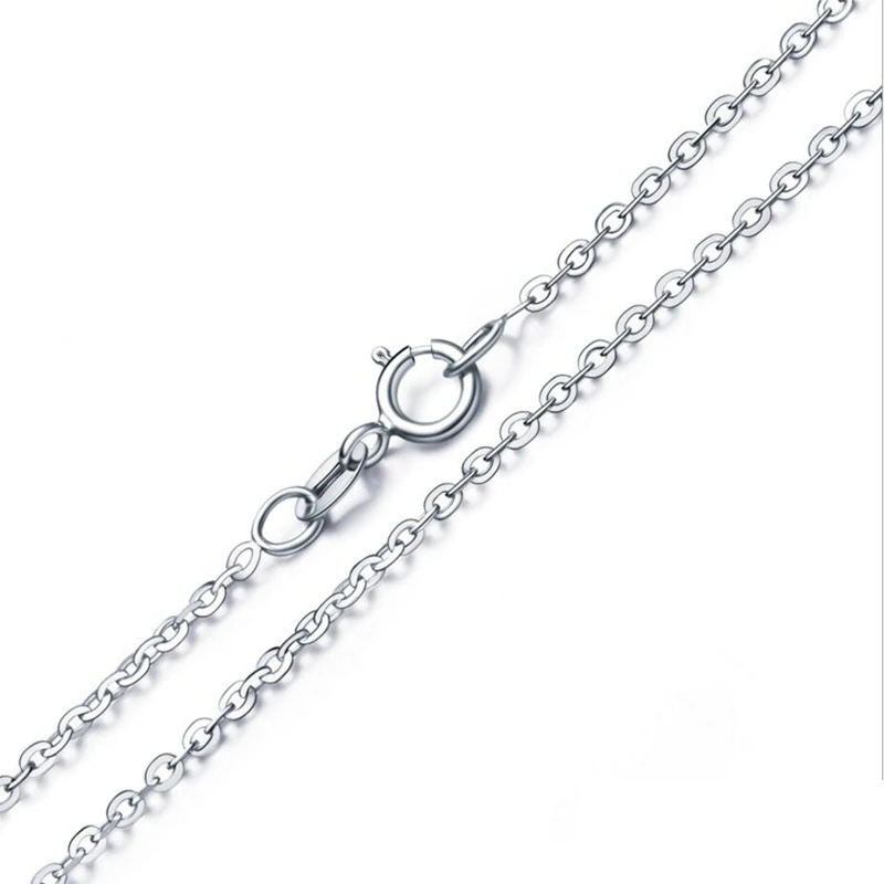 Hochwertige 925er Silberkette für Damen mit schimmerndem Lotusblumen-Anhänger. Ideal als Geschenkidee.