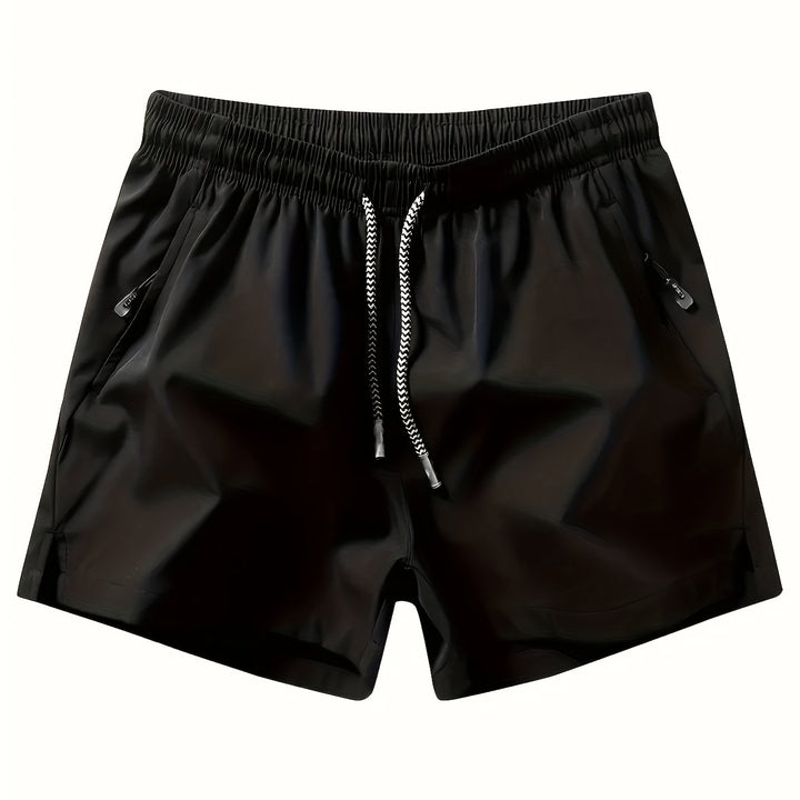 Komfort-Shorts für Herren, ideal als Trainingshose oder lässige Freizeitshorts, mit nützlichen Taschen.