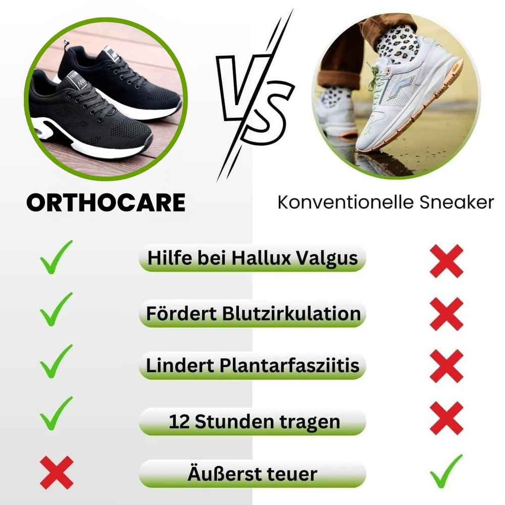 Bequeme Damenschuhe, gesundheitsfördernd, stützend für Rücken & Füße, schwarz.