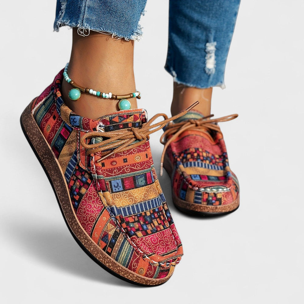 Bequeme Damen-Sneaker, orthopädisch, lindern Fuß- & Knieschmerzen. Ideal für gesunde Füße & Alltag.
