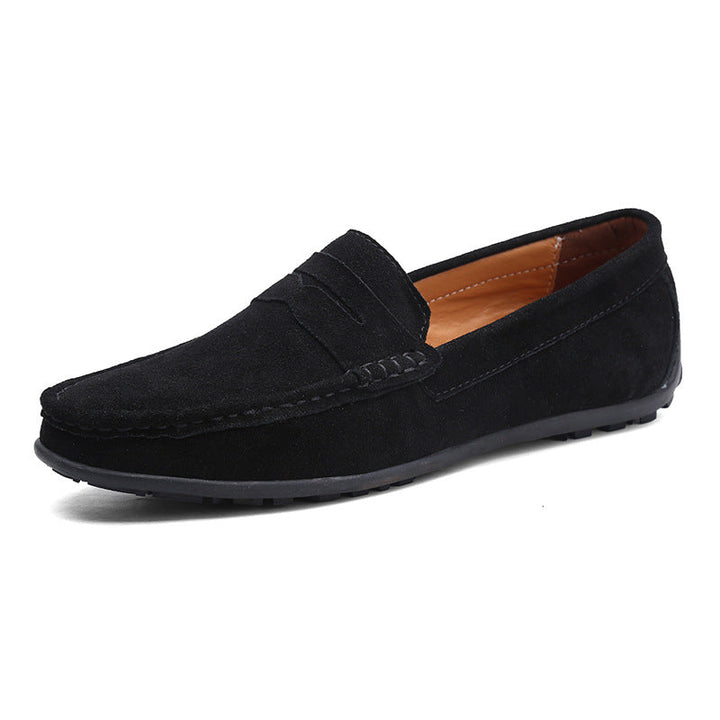 Vielseitige elegante Herren Slipper aus Premium-Leder. Perfekt als Business- oder Freizeitschuh, stilvoll & bequem.