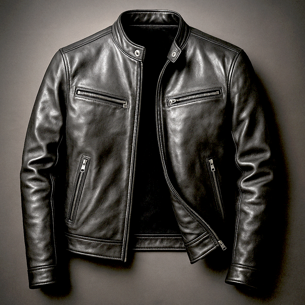 Leichte Herren Vintage Übergangsjacke, perfekt faltbar für Reisen im Frühling & Herbst.