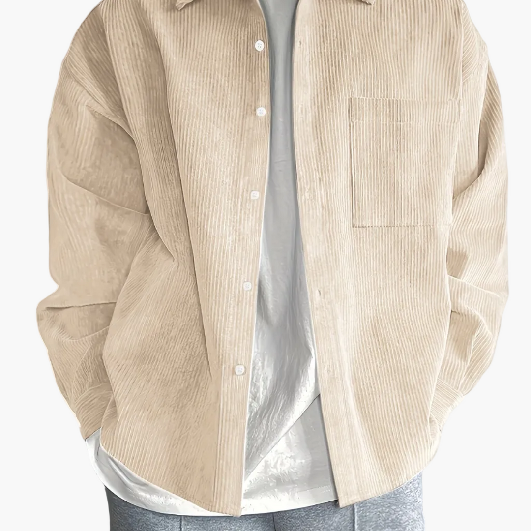 Herren Oversized Hemd, ideal für urbane Streetwear; cooles Freizeithemd für Männer mit Stil.