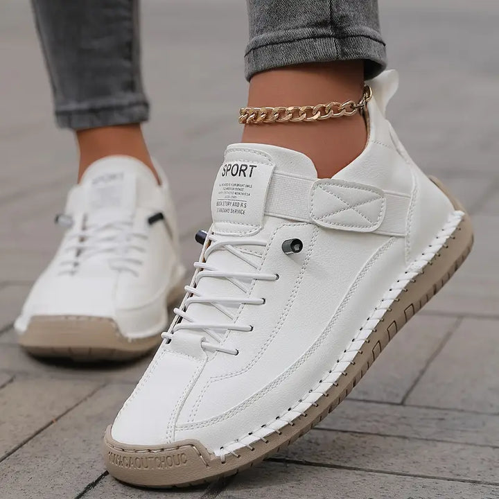Damen Komfortschuhe, orthopädische Sneaker für stundenlanges bequemes Gehen und beste Fußunterstützung.