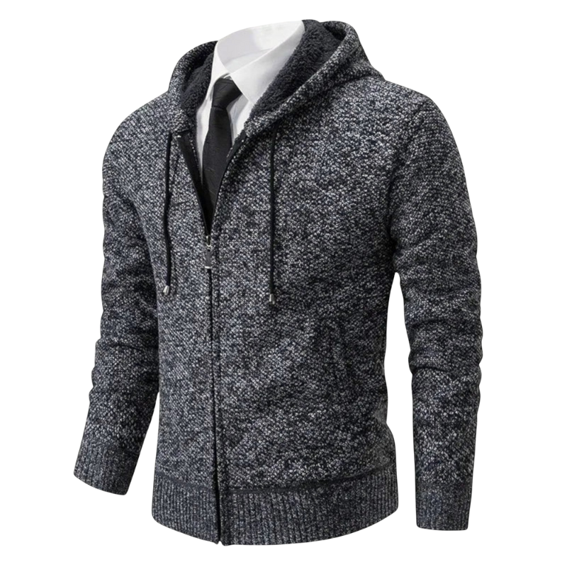 Feingewebte Herren Business Weste in Grau. Klassisches Design für anspruchsvolle Herren. Hochwertige Optik.
