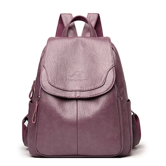 Stilvoller, mehrfarbiger Unisex Rucksack, robust, mit Diebstahlschutz und RFID-Schutz für täglichen Gebrauch.