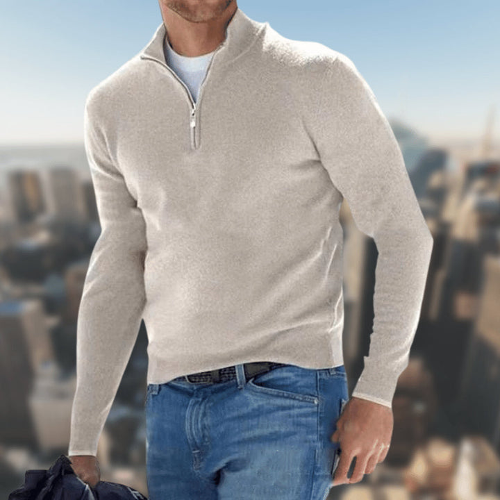 Herren Cardigan Langarm mit offener Vorderseite. Schlichtes Design, lässig für Alltag & Freizeit.