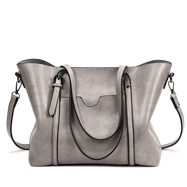 Trendige Damen Umhängetasche im Retro-Stil, hochwertige Schultertasche mit Vintage-Flair.