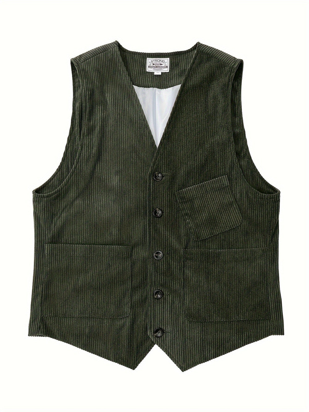 Stilvolle Herrenweste aus Feincord, ideal für Business & Casual.