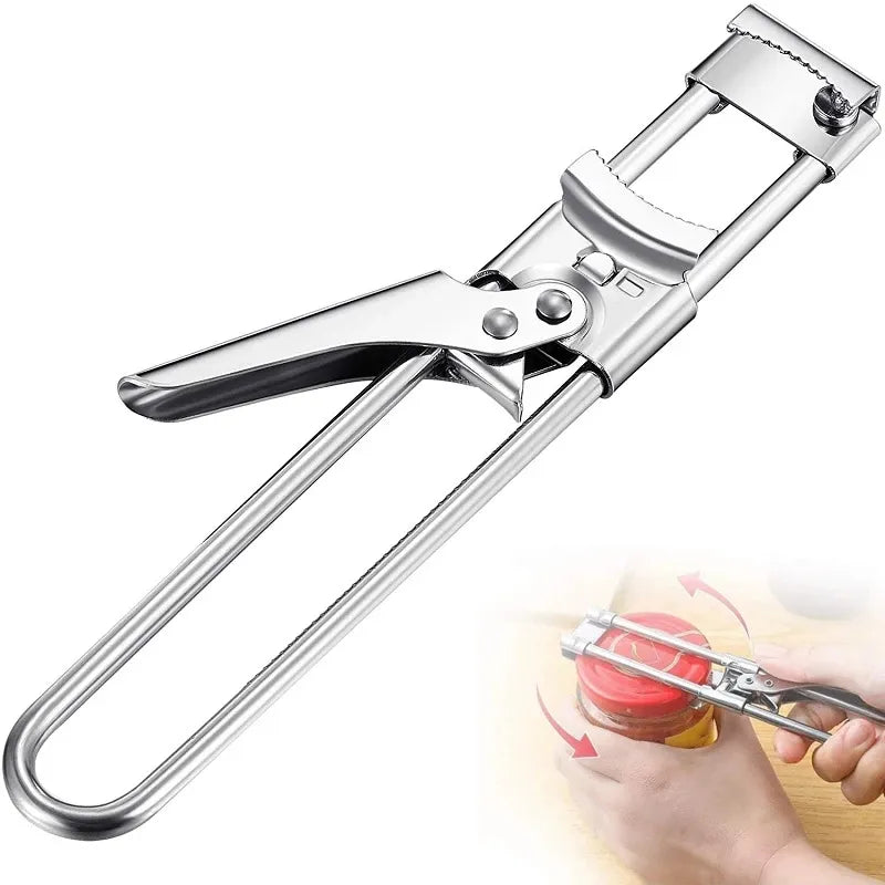 Universeller Glasöffner und Flaschenöffner für Gläser & Flaschen aller Größen, idealer Küchenhelfer.