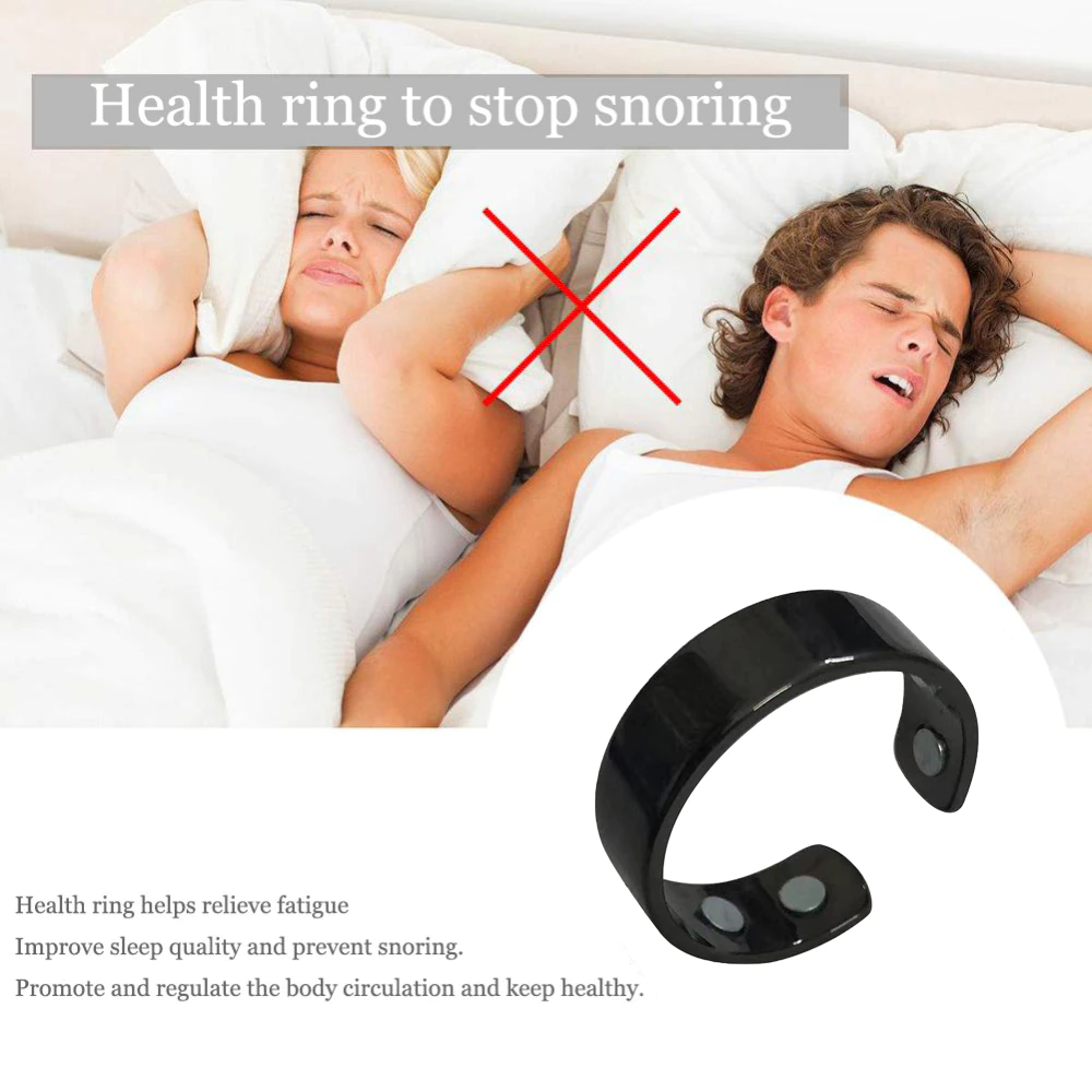 Hochwertiger Unisex Akupressurring zur Steigerung der Schlafqualität & für mehr Entspannung.