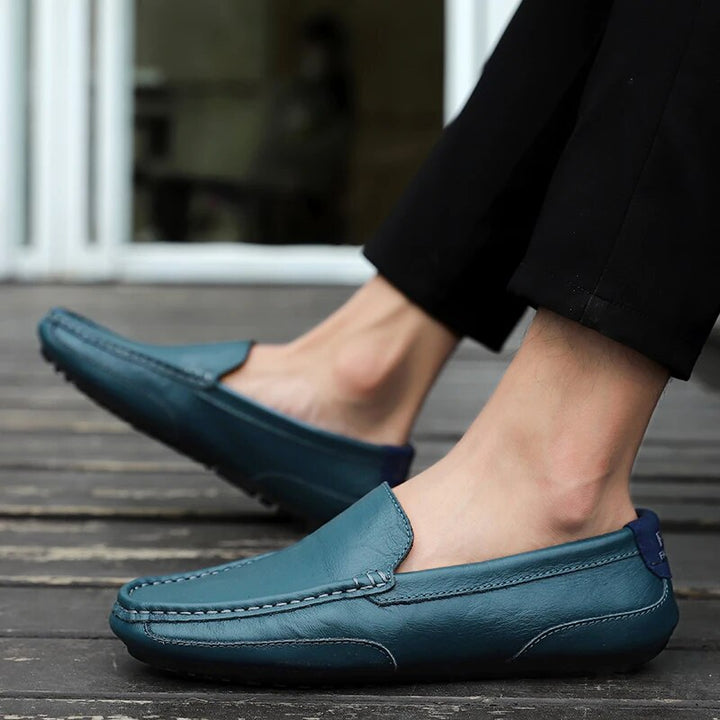 Moderne Herren Business-Loafer Damiano, hochwertiger Lederschuh für seriöse Looks.