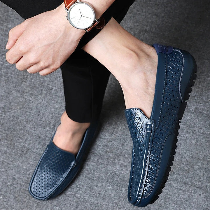 Elegante Herren Loafer Damiano in Lederoptik, perfekt als Komfort- & Freizeitschuh.