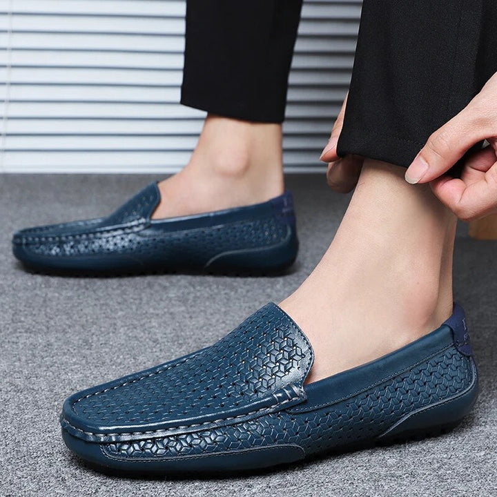 Herren Leder-Loafer Damiano, elegant & bequem, ideal für Business & Freizeit.