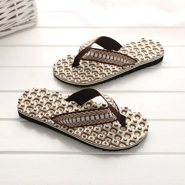 Luca: Bequeme offene Herren Sandalen, ideal als Freizeitschuhe und Poolschuhe.