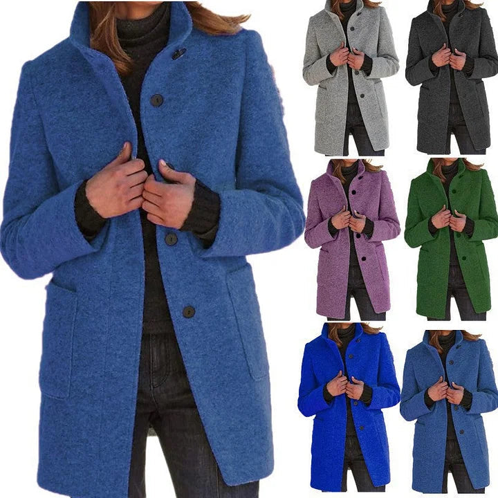 Warmer Damen-Wintermantel, vielseitig kombinierbar für jedes Outfit.