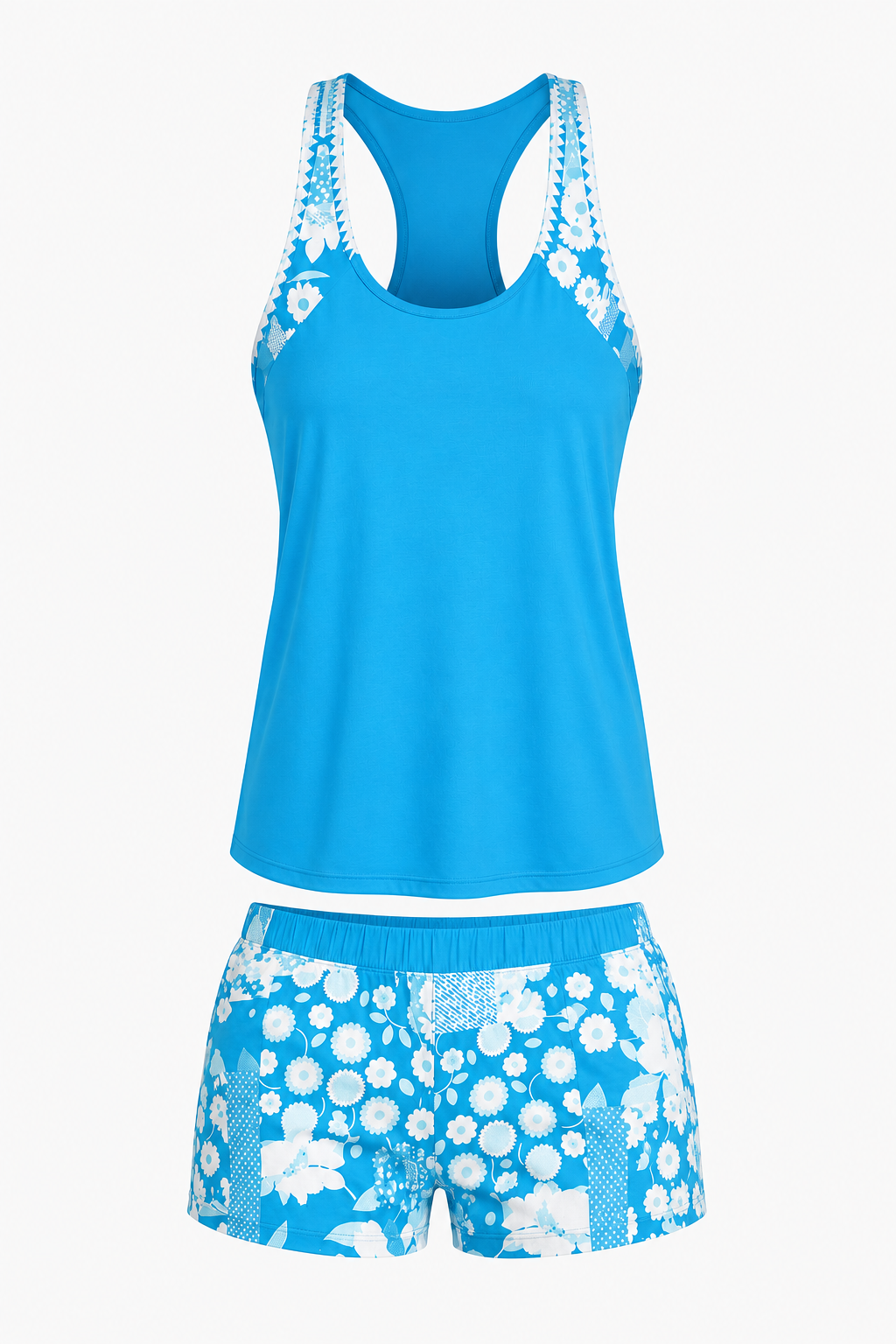 Zweiteiliger Damen Bikini für große Größen (S-3XL), perfekt für Bademode & Strand.