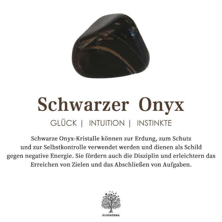 Unisex-Geschenkidee: Armband aus Lavastein & Onyx, ideal für Männer & Frauen, spirituell & schick.
