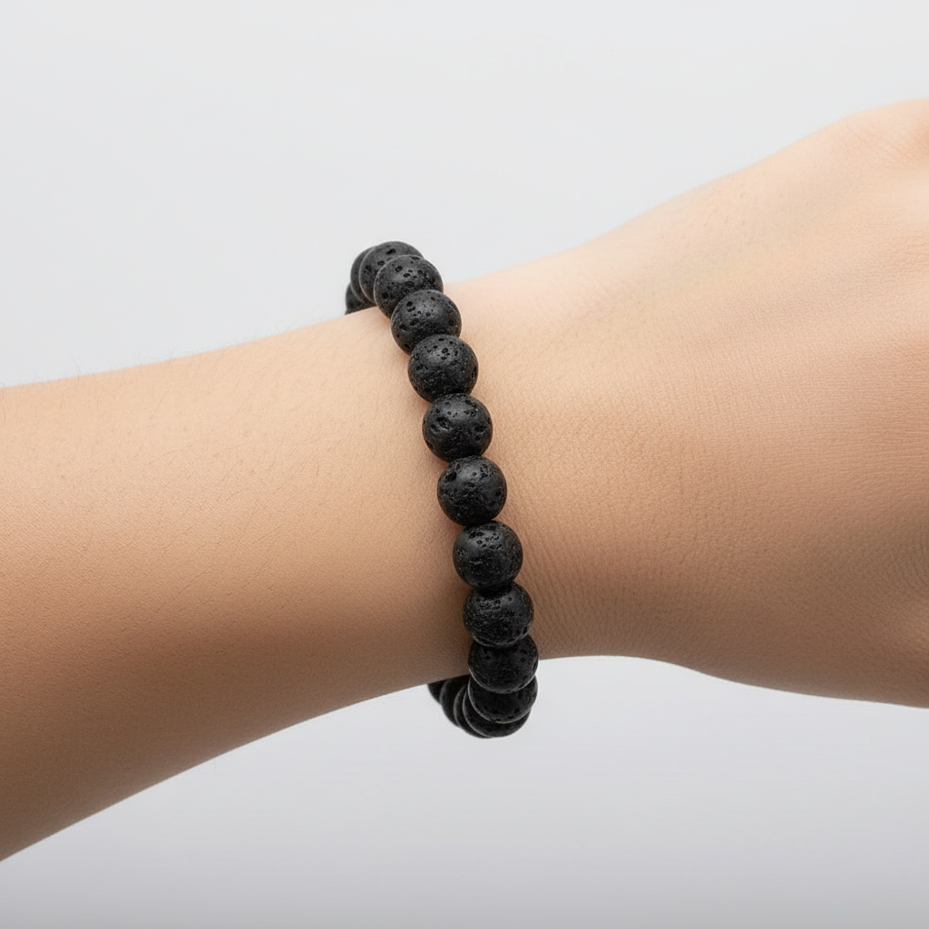 Heilsteinarmband für Damen; Balance & Wohlbefinden im Fokus.
